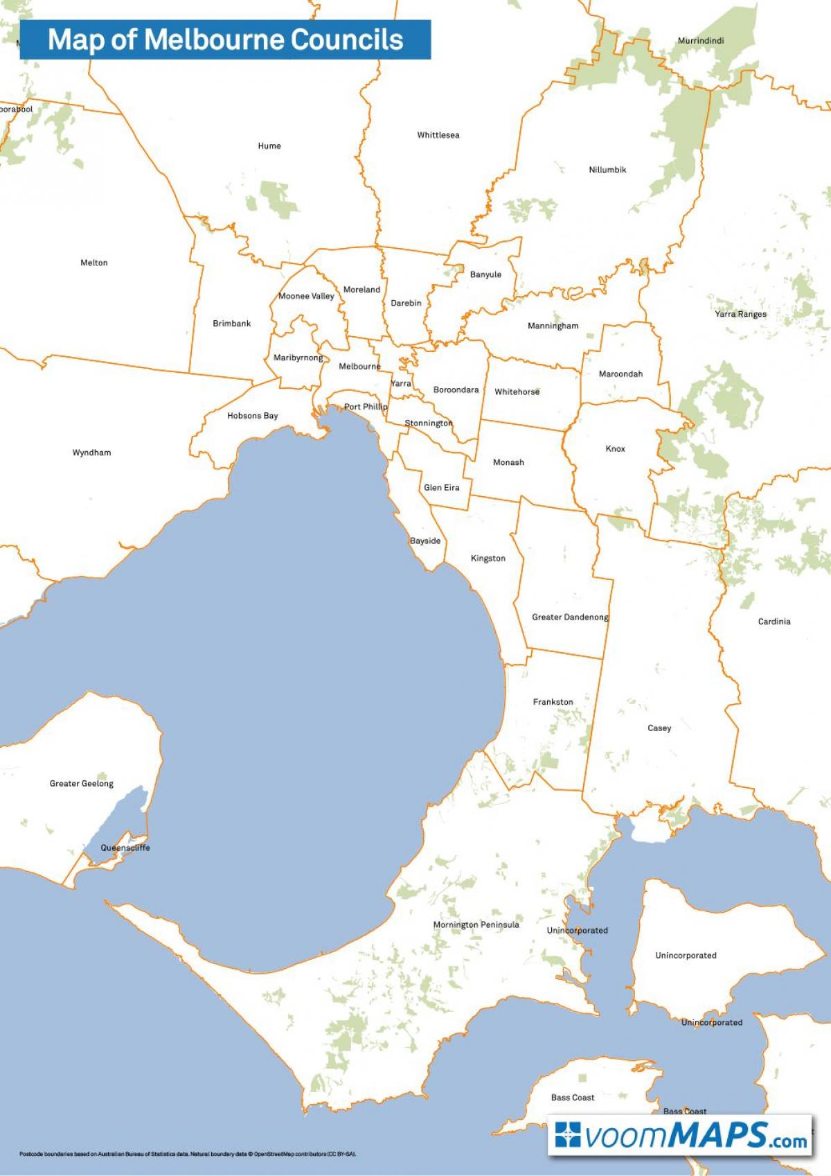 mapa de Melbourne consejos